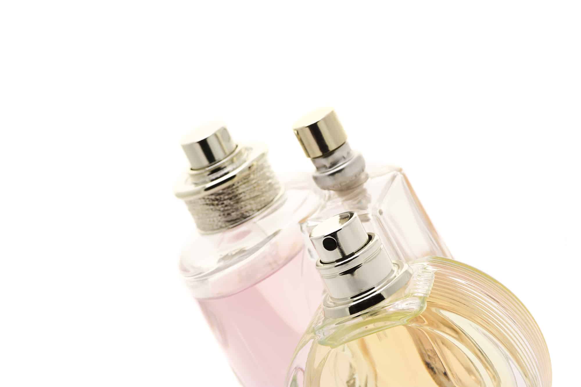Fancy fragrance glass bottles